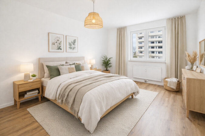 ruhiges Schlafzimmer