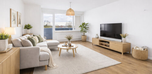 Frisch sanierte 4-ZW mit Balkon & Aufzug