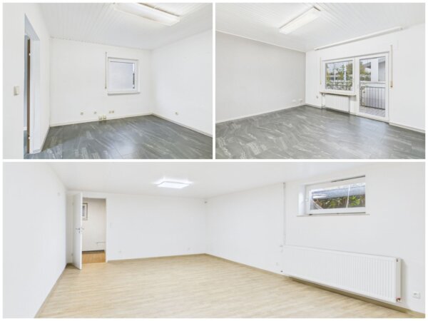 unterschiedliche Räume