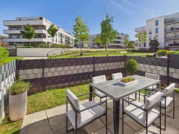 Ihre Terrasse - Visualisierung Möblierungsbeispiel