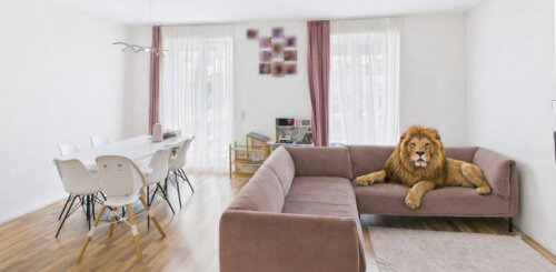 Neuwertige 3-Zimmer-Eigentumswohnung mit Terrasse in der Lincolnsiedlung