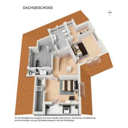 Grundriss 3D DG