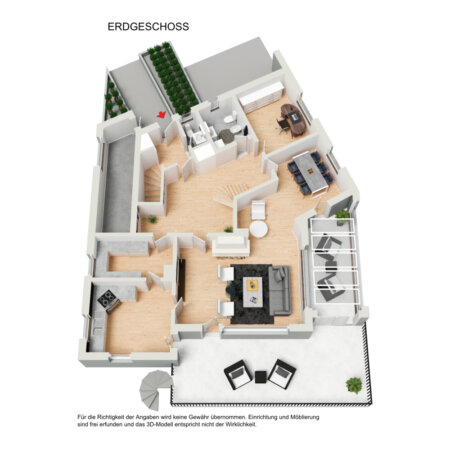 Grundriss 3D EG
