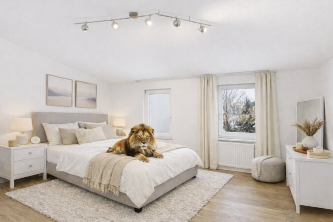 gemütliches Schlafzimmer