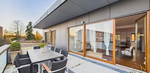 Wohnen über den Wolken – Ihre Penthouse-Wohnung mit Wohlfühlcharakter!