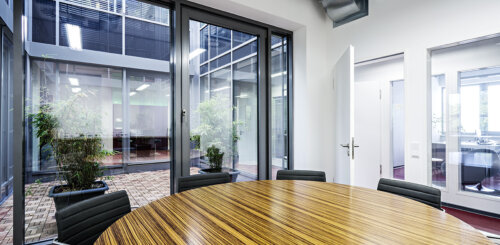 Hochmodernes Arbeiten