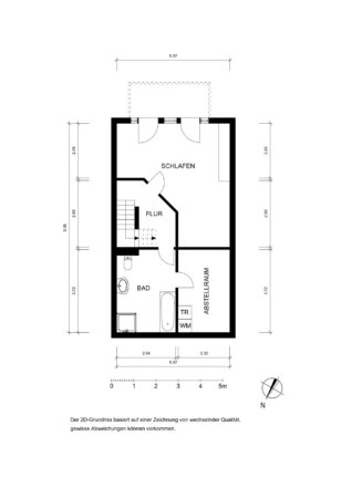 Grundriss Souterrain 2D