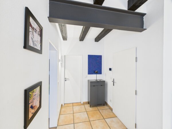 freundlicher Eingangsbereich