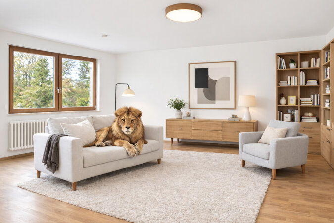 gemütliches Wohnzimmer