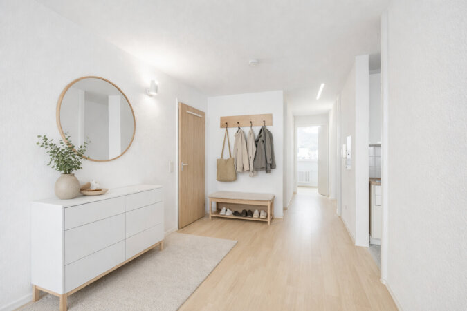 einladender Eingangsbereich