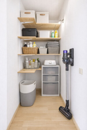 praktische Abstellmöglichkeit