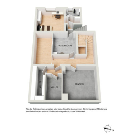 Grundriss 3D KG