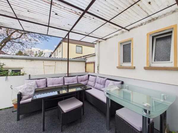 tolle Terrasse