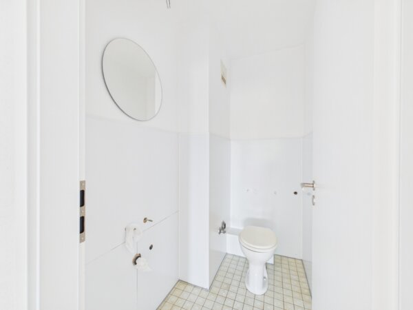 Gäste WC fast fertiggestellt