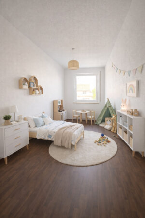 Visualisierung - Einrichtungsbeispiel Kinderzimmer