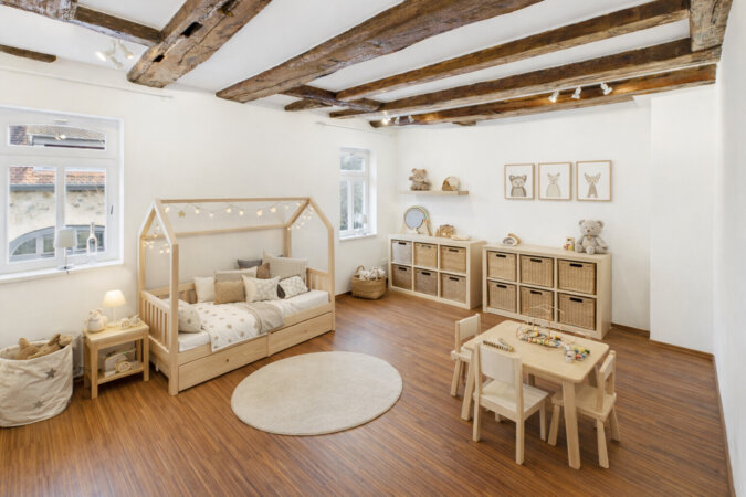 Visualisierung - Einrichtungsbeispiel Kinderzimmer