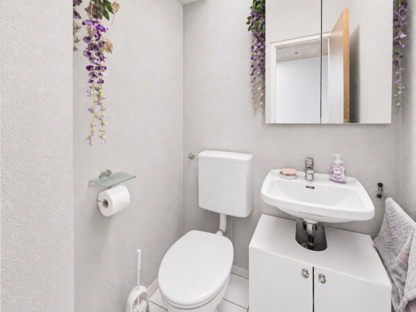 separates WC für maximalen Komfort