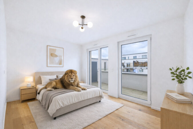 gemütliches Schlafzimmer