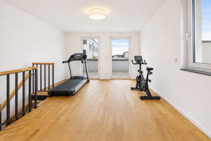 einzigartiges Home-Gym