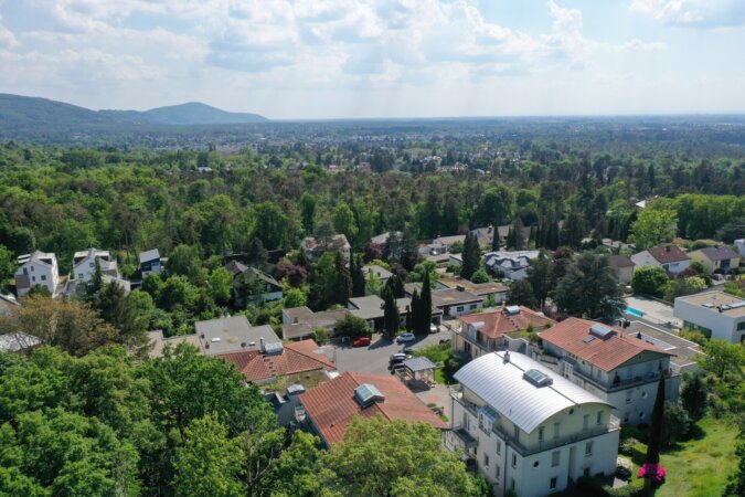 phantastische Fernsicht Richtung Melibokus