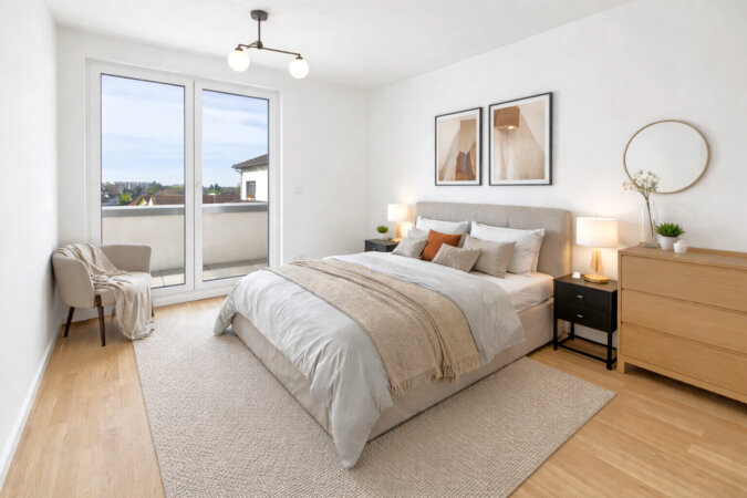 bequemes Schlafzimmer