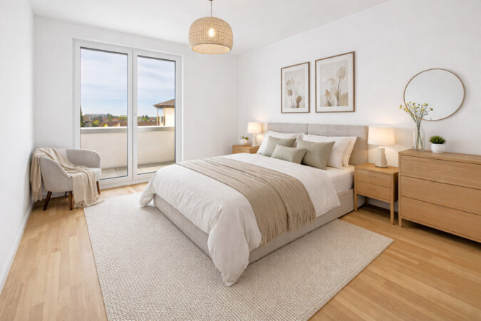 gemütliches Schlafzimmer
