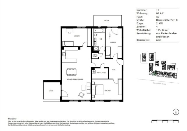 Grundriss 2D
