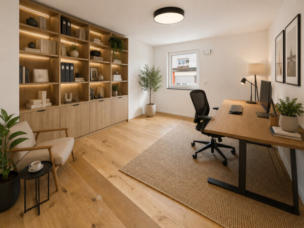 geräumiges Home-Office