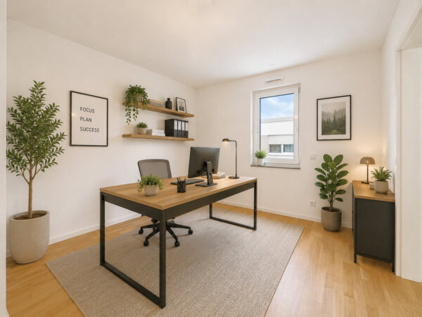 geräumiges Homeoffice