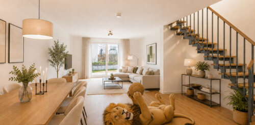 Familienfreundliches Townhouse mit Garten