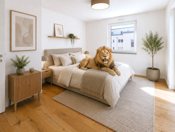 gemütliches Schlafzimmer