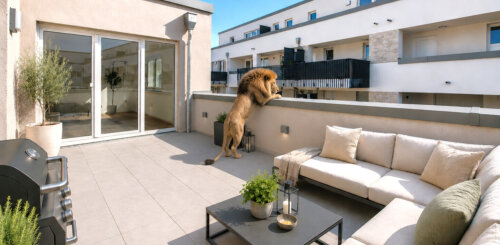 Urbanes Wohnen mit beeindruckender Dachterrasse