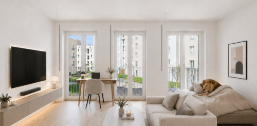 Exklusives Studio-Apartment mit Balkon und Wohlfühlambiente