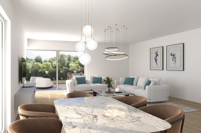 Visualisierung Wohnzimmer