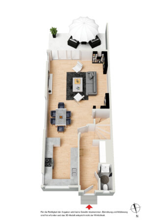 Grundriss EG 3D