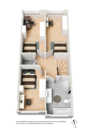 Grundriss OG 3D