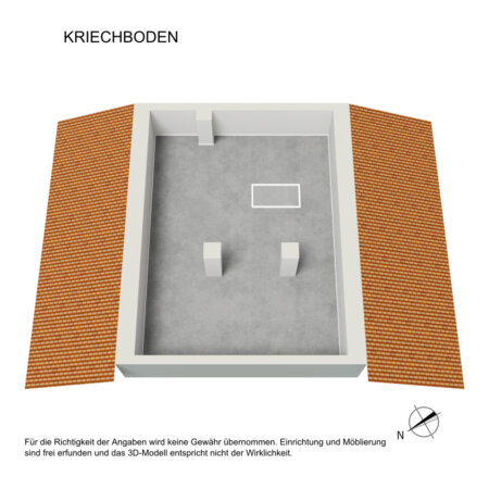 Grundriss 3D Kriechboden VH
