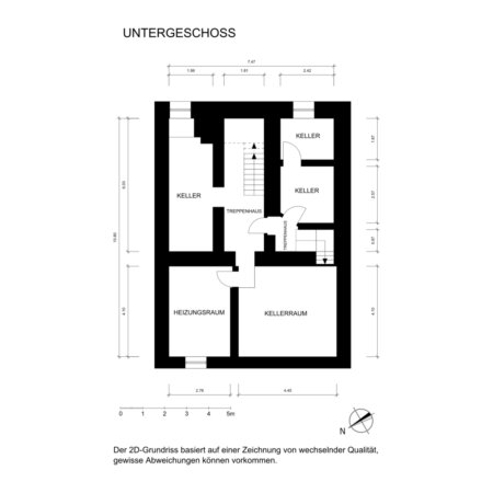 Grundriss 2D KG VH