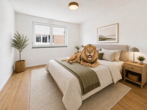 gemütliches Schlafzimmer