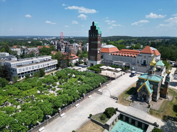 atemberaubende Mathildenhöhe