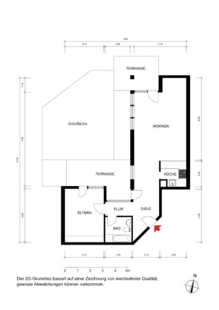 Grundriss 2D