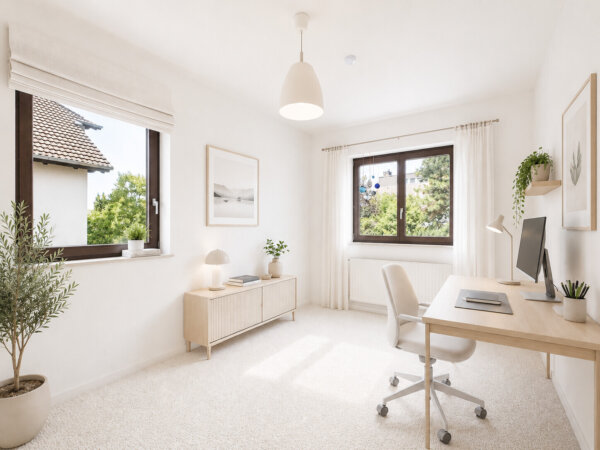 zusätzliches Gäste- oder Home-Office-Zimmer