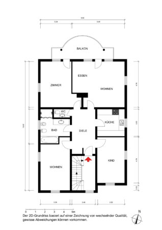 Grundriss 2D