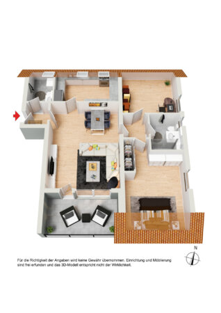Grundriss 3D