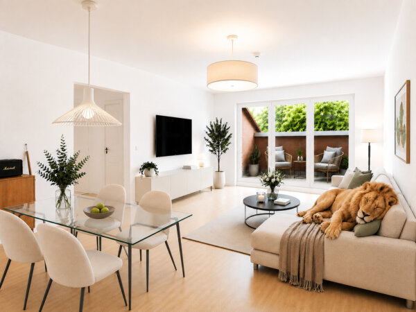 repräsentatives Wohn- und Esszimmer