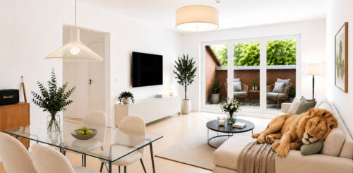 SCHWIND IMMOBILIEN – Erstbezug nach Renovierung: 3-Zimmerwohnung mit sonniger Loggia