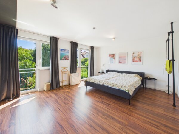 OG - Schlafzimmer auch aufteilbar