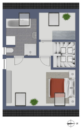 Grundriss Dachgeschoss