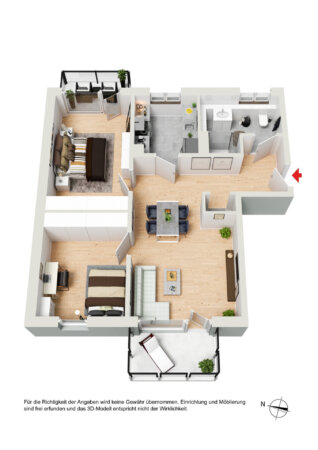 Grundriss 3D