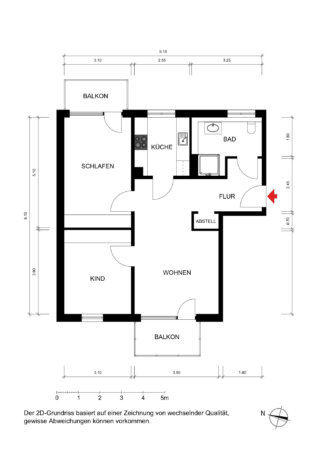 Grundriss 2D